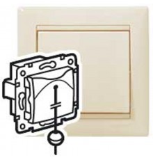 Valena Сл. кость Выключатель кнопочный со шнурком  774319  Legrand