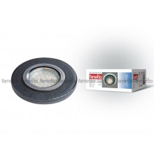 Светильник декор.встр Luciole DLS-L104 GU5.3 CHROME/BLACK GU5.3 доп.LED подсветка 3Вт металл/полимер. Хром/черн в технике "Кракле"  10720  Fametto