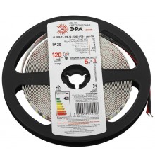 Лента светодиодная LS 2835-12-120-12-6500K-IP20-1 year-5m  Б0053970  ЭРА