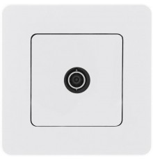 Inspiria Белый Розетка телевизионная TV "звезда" С/У 2 дБ 0-2400 мГц без рамки  673850  Legrand