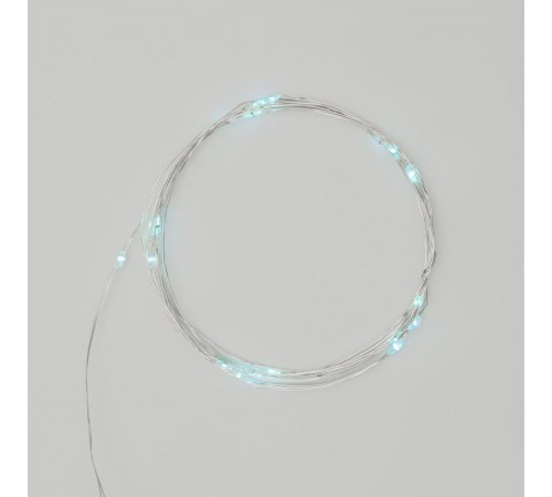 Гирлянда "Роса", 2 м, 20 диодов, цвет бирюзовый  303-004  NEON-NIGHT