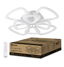 Светильник светодиодный ELEGANT SANSA-W 120Вт 230В 3000-6500K 8400Лм 640х120мм c пультом ДУ  4690612035383  IN HOME