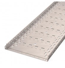 Лоток перфорированный Стандарт INOX (AISI 409) 500х50х3000 (1,0 мм) (6 м/уп)  PR16.2426  Промрукав