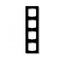 Рамка 4-постовая, серия, серия solo/future, цвет linear, цвет антрацит  1754-0-4243   2CKA001754A4243  ABB