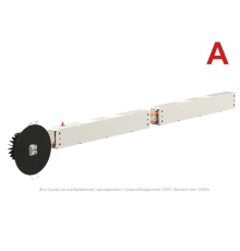 Светильник аварийного освещения BS-RADAR-83-L3-INEXI2 Black  a23646  Белый свет