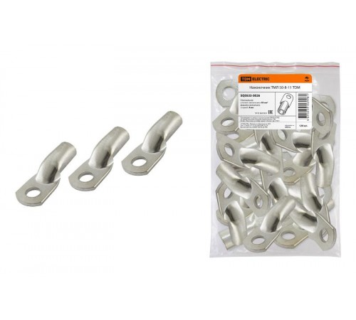 Наконечник медный луженый ТМЛ 50-8-11 ГОСТ 7386-80  SQ0533-0026  TDM