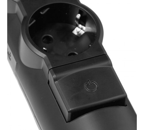 Удлин. 5X2К+З б/каб. комф. чер  694608  Legrand