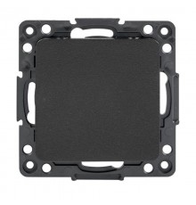 Стокгольм Механизм Выключателя 1-кл. проходного 10А в/к черный EKF PROxima  EZV10-025-20  EKF