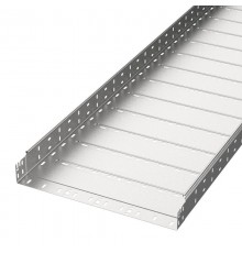Лоток перфорированный Профи 500х80х3000 (1,0 мм) (6 м/уп)  PR16.4737  Промрукав