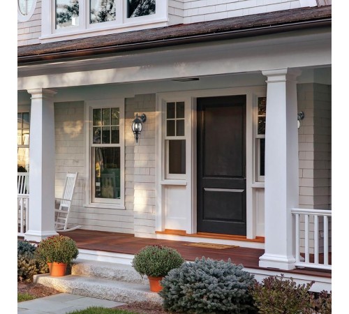 Светильник садово-парковый 8102 100W 230V E27 160*220*450мм черный  11098  FERON