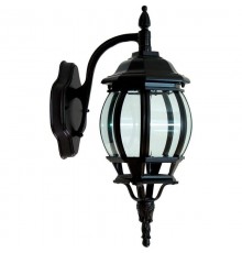 Светильник садово-парковый 8102 100W 230V E27 160*220*450мм черный  11098  FERON