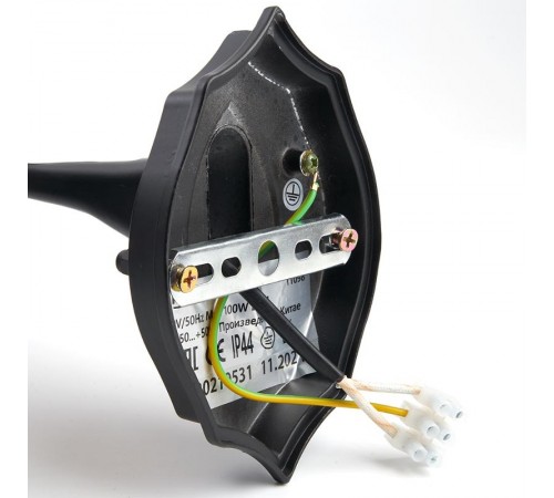 Светильник садово-парковый 8102 100W 230V E27 160*220*450мм черный  11098  FERON