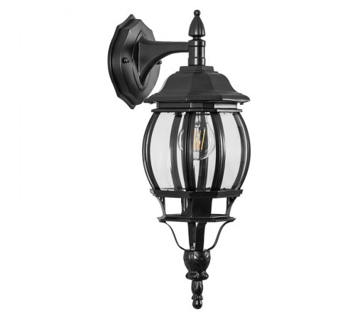 Светильник садово-парковый 8102 100W 230V E27 160*220*450мм черный  11098  FERON