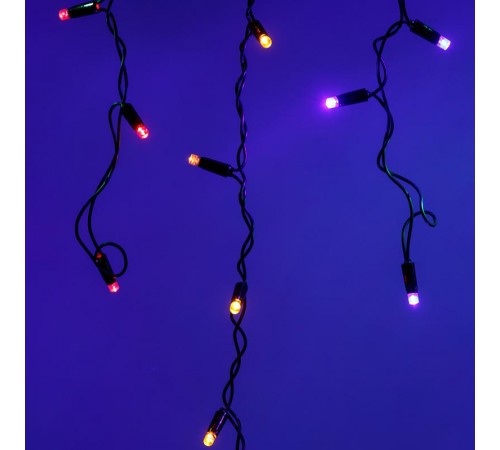 Светодиодная гирлянда ARD-EDGE-CLASSIC-2400x600-BLACK-88LED-LIVE RGB (230V, 6W)  026015  Arlight