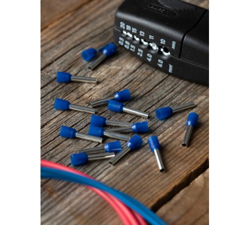 Наконечник штыревой втулочный изолированный НШвИ 2,5-12 (50шт.) EKF PROxima  nhvi-2.5-12  EKF