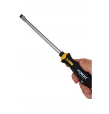 Отвертка плоская шлицевая ударная Ergonic 10,0X1,6X180  45010040  Felo