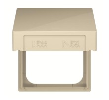 Промежуточное кольцо с откидной крышкой для накладок 55x55 мм, IP44, Future/Axcent/Carat/Династия, слоноваяя кость  2CKA001719A0218  ABB