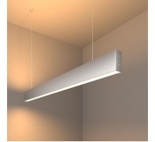 Светильник светодиодный подвесной линейный двусторонний 103см 40W 3000K матовое серебро (101-200-40-103)  a041520  Elektrostandard