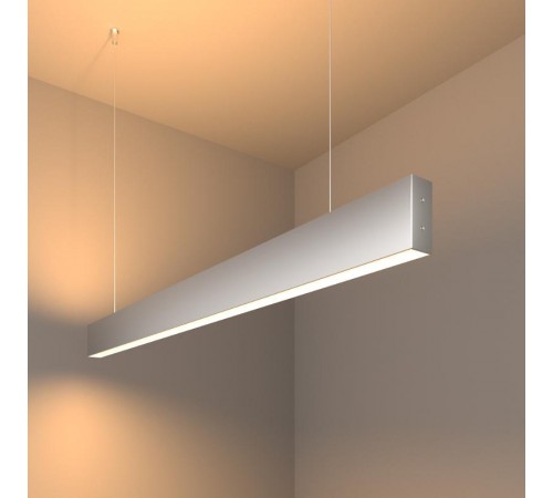 Светильник светодиодный подвесной линейный двусторонний 103см 40W 3000K матовое серебро (101-200-40-103)  a041520  Elektrostandard