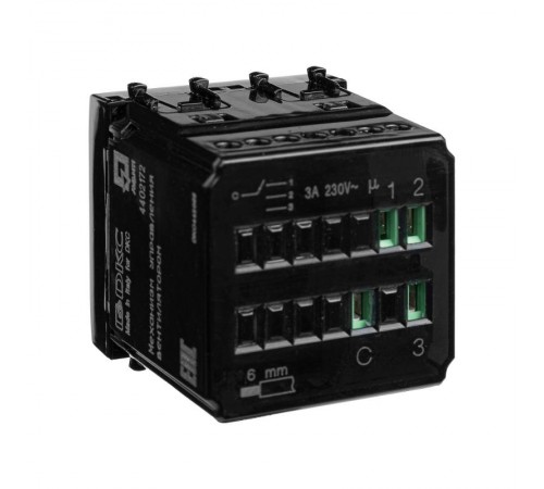 Механизм управления вентиляторами "Черный квадрат" Avanti, 2 мод  4402172  DKC