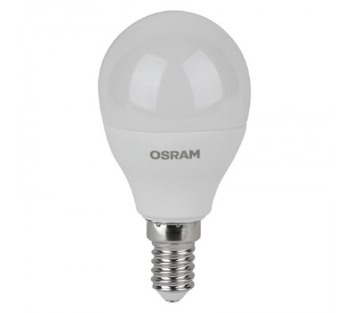 Лампа светодиодная LVCLP60 7SW/830 230V E14 2X5  RU    серия LED Value   4058075578104  OSRAM