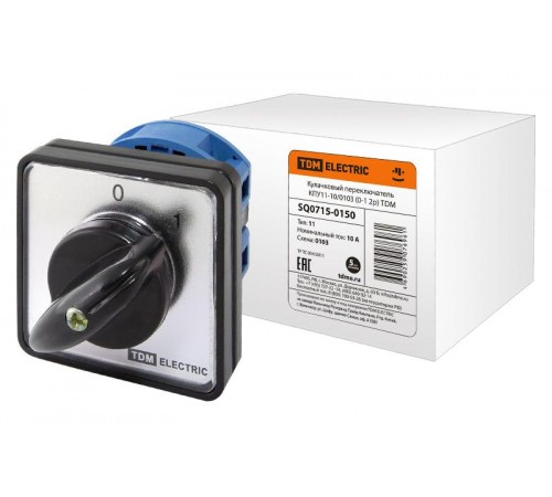 Кулачковый переключатель КПУ11-10/0103   SQ0715-0150  TDM