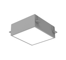 Светильник светодиодный ДВО VARTON DL-Grill для потолка Грильято 20 Вт 4000К IP40 RAL7045 серый   V1-R0-70810-10000-4002040  VARTON