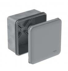 MultiBox Коробка распределительная с мембранными вводами IP66 85х85х42 Серая (со стикером) IMT351971  SE