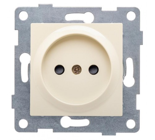 Ugra Розетка 1-ой б/з с з/ш, СУ , 16А, 250В, беж  С11Р2-003  GUSI Electric