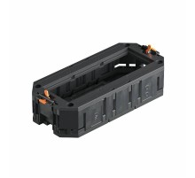 Монтажная коробка UT3 для установки в лючок с накладкой для 3xModul45  (полиамид,черный) (UT3 45 3)  7408723  OBO Bettermann