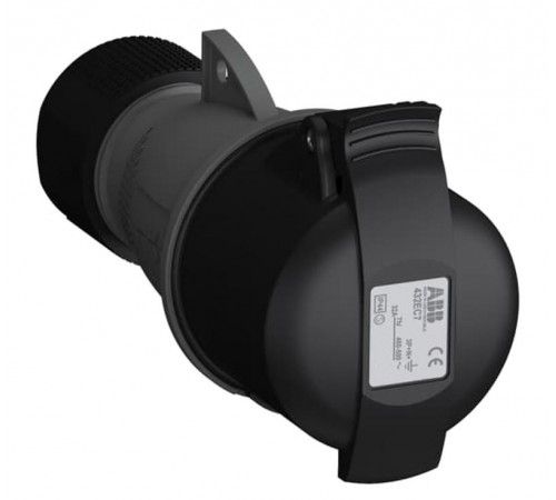 Розетка кабельная Easy&Safe 432EC7,32А,3P+N+E,IP44,7ч2CMA102052R1000 ABB