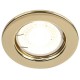 Светильник точечный встраиваемый под лампу ST1 50Вт MR16 золото штампованный  C0043798  ЭРА