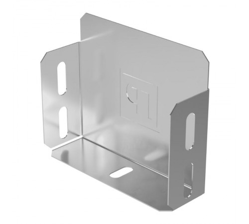 Заглушка лотка Стандарт INOX (AISI 304) 100х80  PR16.2474  Промрукав