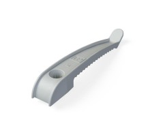 Держатель кабеля односторонний для прямого монтажа серый (20шт/240шт уп/кор)  PR13.0380  Промрукав