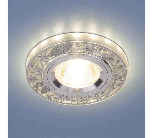 Светильник точечный встраиваемый 8096 MR16 SL серебро  a032386  Elektrostandard