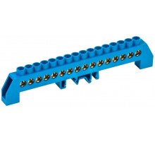 Шина N "ноль" в комбинированном DIN-изоляторе "Стойка" ШНИ-8х12-16-КС-С  YNN10-812-16DP-K07  IEK