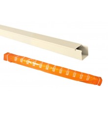 Кабель-канал 12х12 слоновая кость (140м)  SQ0402-0501  TDM