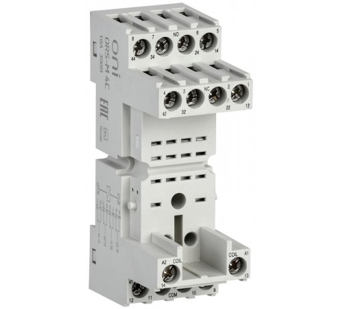 Розетка ORS-M для реле ORM 4C ONI  ORS-M-1-4-G  ONI