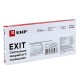 Светильник аварийного освещения EXIT-100 одностор. без пиктограммы LED  EXIT-SS-100-LED  EKF