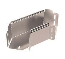 Угол горизонтальный 90 градусов Стандарт INOX (AISI 409) 100х100  PR16.3556  Промрукав