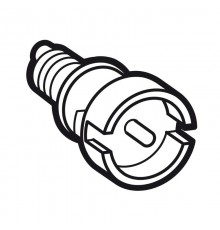 Замок с двусторонним ключом - для металлических или остекленных дверей XL3 - с 1 комплектом из 2 ключей  020296  Legrand