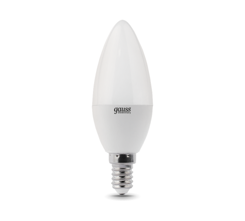 Лампа светодиодная LED 8Вт E14 220В 2700К Elementary свеча  33118  Gauss
