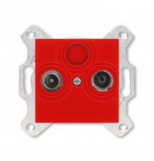 ABB Levit Красный Розетка TV-R оконечная  5011H-A03503 65W  2CHH083503A6065  ABB