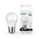 Лампа светодиодная LED 8Вт E27 220В 4100К Elementary шар  53228  Gauss