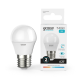 Лампа светодиодная LED 8Вт E27 220В 4100К Elementary шар  53228  Gauss