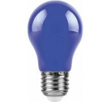 Лампа светодиодная для белт лайта LB-375 (3W) 230V E27 синий A50  25923  FERON