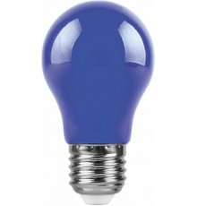 Лампа светодиодная для белт лайта LB-375 (3W) 230V E27 синий A50  25923  FERON