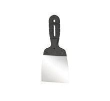 Шпатель 80 мм нержавеющая сталь, пластмассовая ручка  89-0203  REXANT