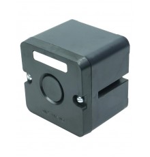 ПКЕ 212-1 У3, 10А, 660В, 1 элемент, чёрный цилиндр, накладной, IP40, пост управления (ЭТ)  ET519067  Электротехник