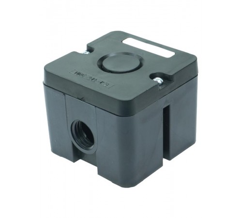 ПКЕ 212-1 У3, 10А, 660В, 1 элемент, чёрный цилиндр, накладной, IP40, пост управления (ЭТ)  ET519067  Электротехник